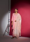 Tew Peach Colour With Digital With Embroidery And Khatli Work Kurti With Bottom Dupatta Wholesalers In Delhi